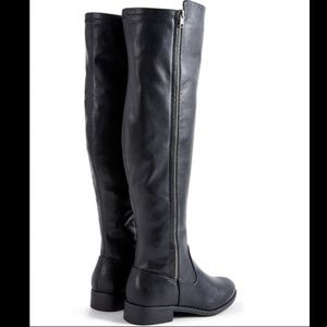 Black Tall Zinnia Boots